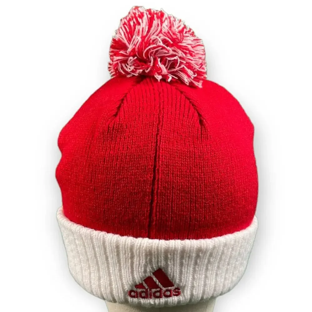 Adidas Cuffed Knit Pom (Rare) Beanie Hat